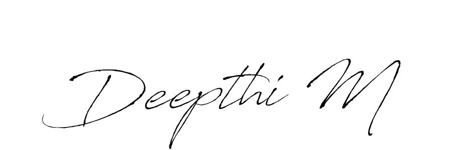 Here are the top 10 professional signature styles for the name Deepthi M. These are the best autograph styles you can use for your name. Deepthi M signature style 6 images and pictures png