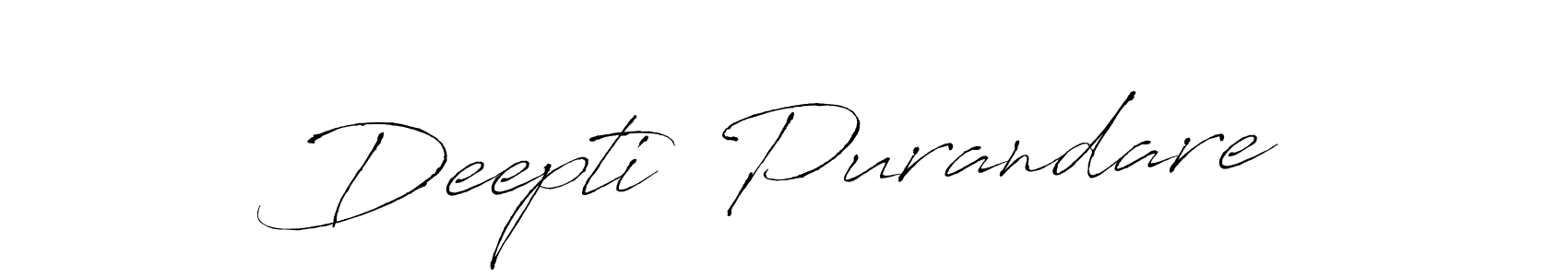 See photos of Deepti  Purandare official signature by Spectra . Check more albums & portfolios. Read reviews & check more about Antro_Vectra font. Deepti  Purandare signature style 6 images and pictures png