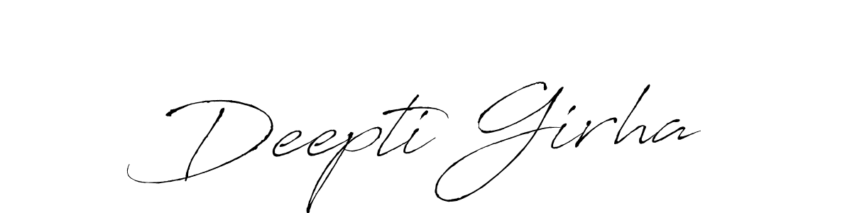 Once you've used our free online signature maker to create your best signature Antro_Vectra style, it's time to enjoy all of the benefits that Deepti Girha name signing documents. Deepti Girha signature style 6 images and pictures png