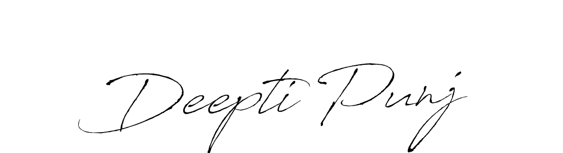 Also we have Deepti Punj name is the best signature style. Create professional handwritten signature collection using Antro_Vectra autograph style. Deepti Punj signature style 6 images and pictures png