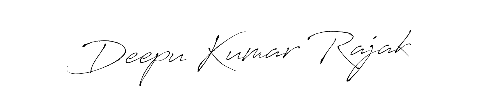 Use a signature maker to create a handwritten signature online. With this signature software, you can design (Antro_Vectra) your own signature for name Deepu Kumar Rajak. Deepu Kumar Rajak signature style 6 images and pictures png