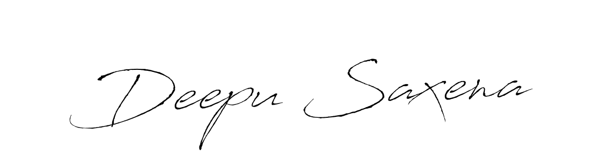 Similarly Antro_Vectra is the best handwritten signature design. Signature creator online .You can use it as an online autograph creator for name Deepu Saxena. Deepu Saxena signature style 6 images and pictures png