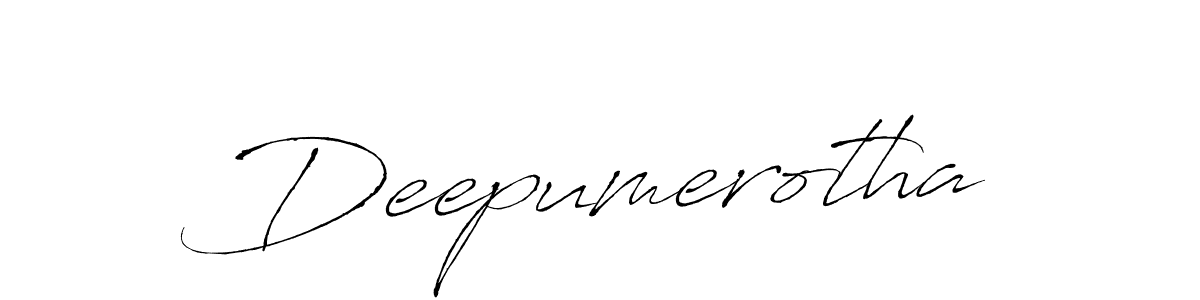 Make a beautiful signature design for name Deepumerotha. Use this online signature maker to create a handwritten signature for free. Deepumerotha signature style 6 images and pictures png