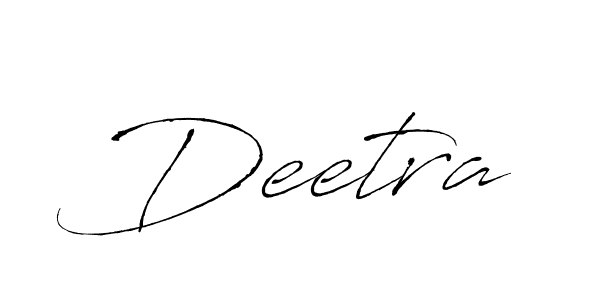 The best way (Antro_Vectra) to make a short signature is to pick only two or three words in your name. The name Deetra include a total of six letters. For converting this name. Deetra signature style 6 images and pictures png