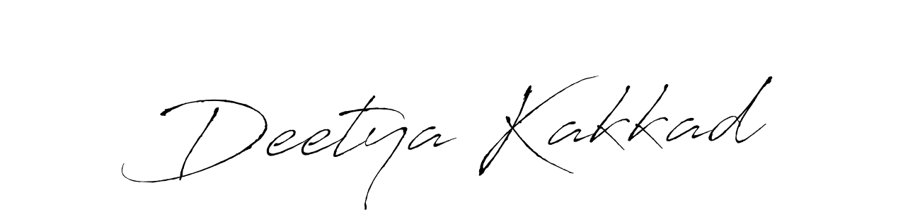 Deetya Kakkad stylish signature style. Best Handwritten Sign (Antro_Vectra) for my name. Handwritten Signature Collection Ideas for my name Deetya Kakkad. Deetya Kakkad signature style 6 images and pictures png