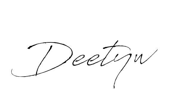 You can use this online signature creator to create a handwritten signature for the name Deetyw. This is the best online autograph maker. Deetyw signature style 6 images and pictures png