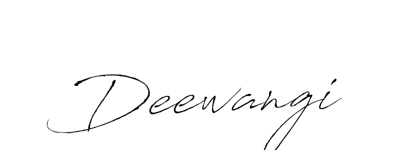 You should practise on your own different ways (Antro_Vectra) to write your name (Deewangi) in signature. don't let someone else do it for you. Deewangi signature style 6 images and pictures png