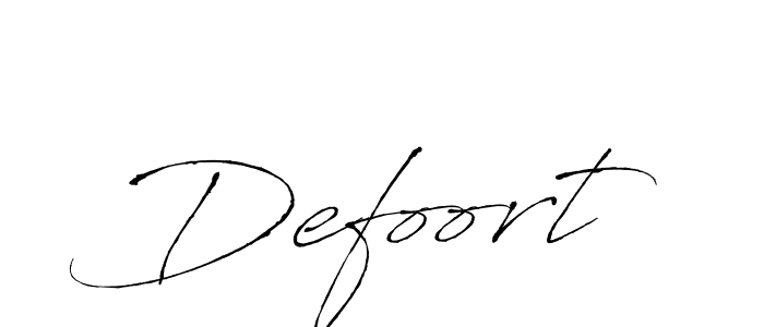 You should practise on your own different ways (Antro_Vectra) to write your name (Defoort) in signature. don't let someone else do it for you. Defoort signature style 6 images and pictures png