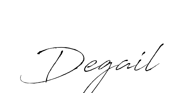 Use a signature maker to create a handwritten signature online. With this signature software, you can design (Antro_Vectra) your own signature for name Degail. Degail signature style 6 images and pictures png