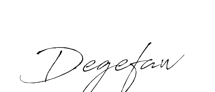 Make a beautiful signature design for name Degefaw. With this signature (Antro_Vectra) style, you can create a handwritten signature for free. Degefaw signature style 6 images and pictures png