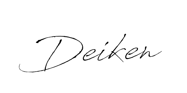 Make a beautiful signature design for name Deiken. Use this online signature maker to create a handwritten signature for free. Deiken signature style 6 images and pictures png
