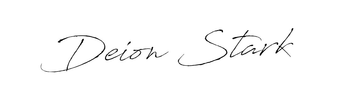 Also we have Deion Stark name is the best signature style. Create professional handwritten signature collection using Antro_Vectra autograph style. Deion Stark signature style 6 images and pictures png