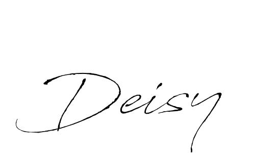 How to make Deisy name signature. Use Antro_Vectra style for creating short signs online. This is the latest handwritten sign. Deisy signature style 6 images and pictures png