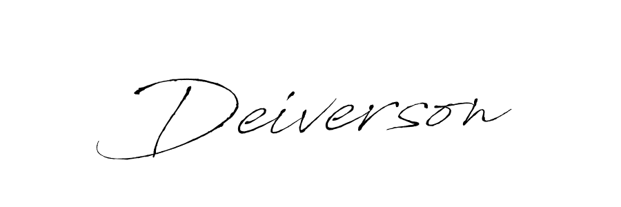 It looks lik you need a new signature style for name Deiverson. Design unique handwritten (Antro_Vectra) signature with our free signature maker in just a few clicks. Deiverson signature style 6 images and pictures png