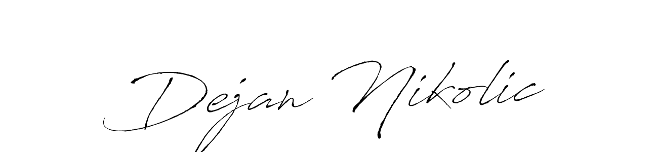 if you are searching for the best signature style for your name Dejan Nikolic. so please give up your signature search. here we have designed multiple signature styles  using Antro_Vectra. Dejan Nikolic signature style 6 images and pictures png