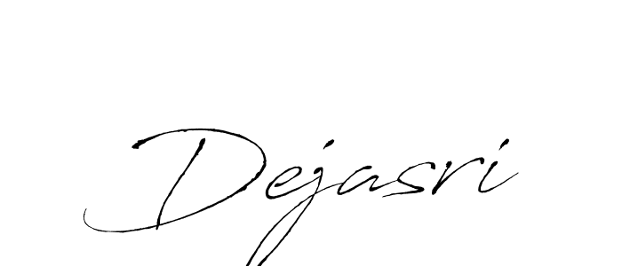 Create a beautiful signature design for name Dejasri. With this signature (Antro_Vectra) fonts, you can make a handwritten signature for free. Dejasri signature style 6 images and pictures png