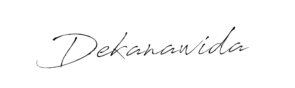 Dekanawida stylish signature style. Best Handwritten Sign (Antro_Vectra) for my name. Handwritten Signature Collection Ideas for my name Dekanawida. Dekanawida signature style 6 images and pictures png