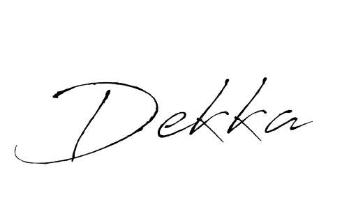 Here are the top 10 professional signature styles for the name Dekka. These are the best autograph styles you can use for your name. Dekka signature style 6 images and pictures png