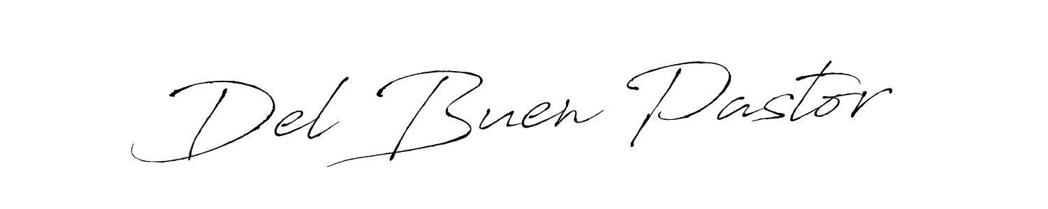 Create a beautiful signature design for name Del Buen Pastor. With this signature (Antro_Vectra) fonts, you can make a handwritten signature for free. Del Buen Pastor signature style 6 images and pictures png