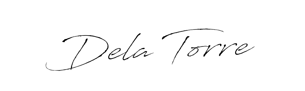 Make a beautiful signature design for name Dela Torre. Use this online signature maker to create a handwritten signature for free. Dela Torre signature style 6 images and pictures png