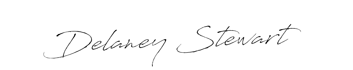 Design your own signature with our free online signature maker. With this signature software, you can create a handwritten (Antro_Vectra) signature for name Delaney Stewart. Delaney Stewart signature style 6 images and pictures png