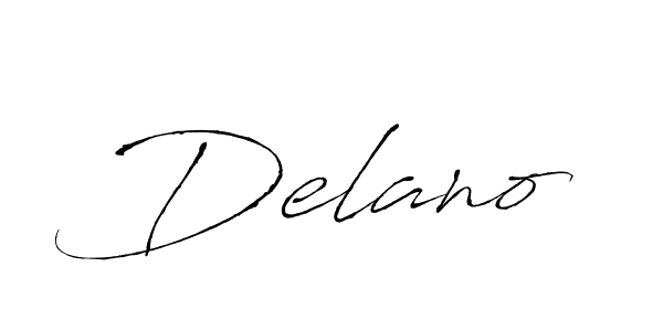 How to make Delano signature? Antro_Vectra is a professional autograph style. Create handwritten signature for Delano name. Delano signature style 6 images and pictures png