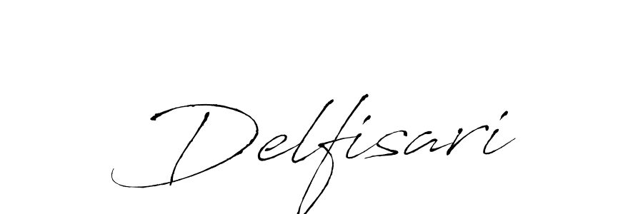 Use a signature maker to create a handwritten signature online. With this signature software, you can design (Antro_Vectra) your own signature for name Delfisari. Delfisari signature style 6 images and pictures png