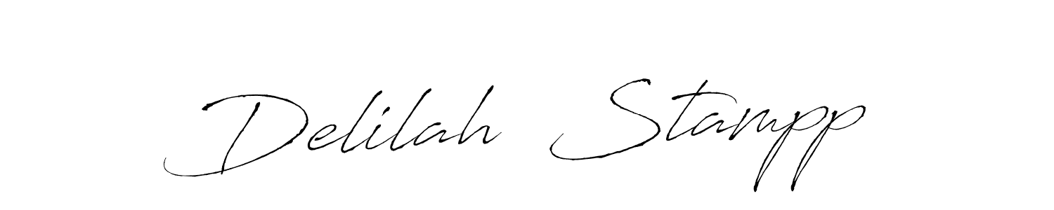 if you are searching for the best signature style for your name Delilah  Stampp. so please give up your signature search. here we have designed multiple signature styles  using Antro_Vectra. Delilah  Stampp signature style 6 images and pictures png