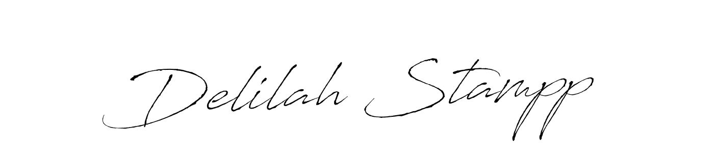 Make a short Delilah Stampp signature style. Manage your documents anywhere anytime using Antro_Vectra. Create and add eSignatures, submit forms, share and send files easily. Delilah Stampp signature style 6 images and pictures png