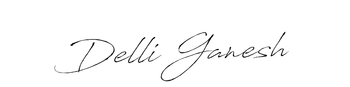 Also You can easily find your signature by using the search form. We will create Delli Ganesh name handwritten signature images for you free of cost using Antro_Vectra sign style. Delli Ganesh signature style 6 images and pictures png