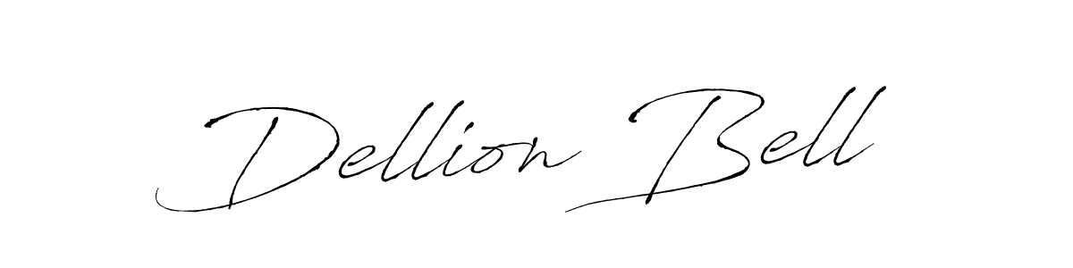 Make a beautiful signature design for name Dellion Bell. Use this online signature maker to create a handwritten signature for free. Dellion Bell signature style 6 images and pictures png