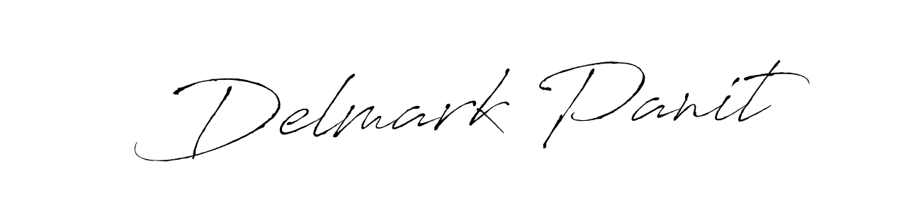 Make a beautiful signature design for name Delmark Panit. With this signature (Antro_Vectra) style, you can create a handwritten signature for free. Delmark Panit signature style 6 images and pictures png