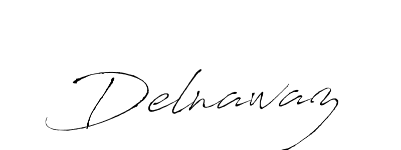 Design your own signature with our free online signature maker. With this signature software, you can create a handwritten (Antro_Vectra) signature for name Delnawaz. Delnawaz signature style 6 images and pictures png