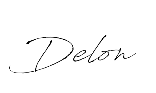 Also we have Delon name is the best signature style. Create professional handwritten signature collection using Antro_Vectra autograph style. Delon signature style 6 images and pictures png
