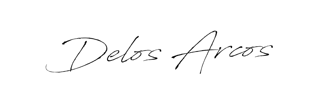 Use a signature maker to create a handwritten signature online. With this signature software, you can design (Antro_Vectra) your own signature for name Delos Arcos. Delos Arcos signature style 6 images and pictures png