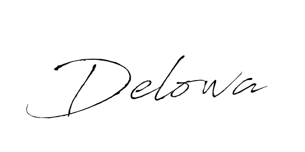 Make a short Delowa signature style. Manage your documents anywhere anytime using Antro_Vectra. Create and add eSignatures, submit forms, share and send files easily. Delowa signature style 6 images and pictures png