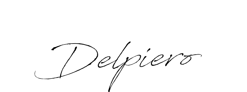 Create a beautiful signature design for name Delpiero. With this signature (Antro_Vectra) fonts, you can make a handwritten signature for free. Delpiero signature style 6 images and pictures png
