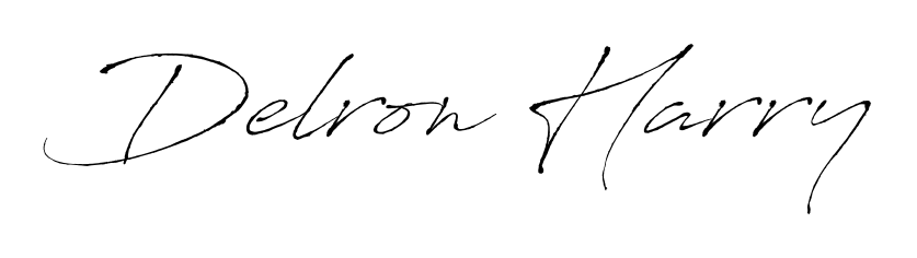 Upgrade your professional image with Delron Harry signature created with Antro_Vectra font. Fast, free, and watermark-free download. Delron Harry signature style 6 images and pictures png