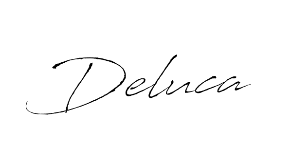 Make a beautiful signature design for name Deluca. Use this online signature maker to create a handwritten signature for free. Deluca signature style 6 images and pictures png