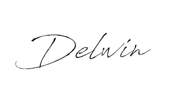 Use a signature maker to create a handwritten signature online. With this signature software, you can design (Antro_Vectra) your own signature for name Delwin. Delwin signature style 6 images and pictures png