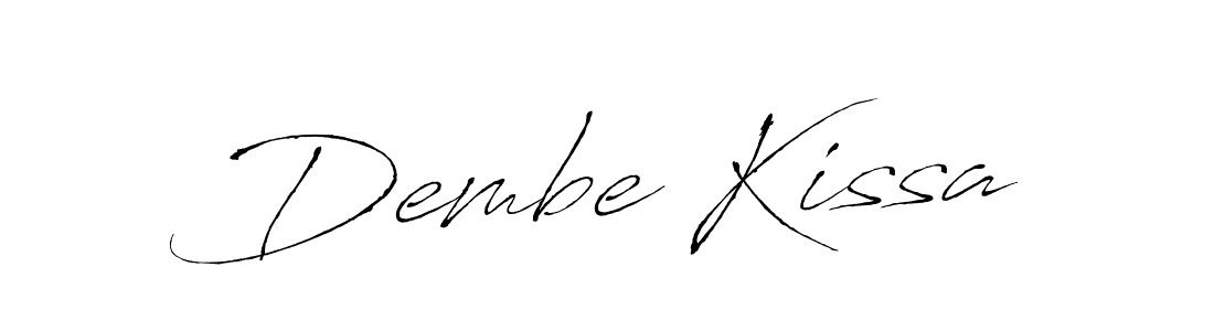 You can use this online signature creator to create a handwritten signature for the name Dembe Kissa. This is the best online autograph maker. Dembe Kissa signature style 6 images and pictures png