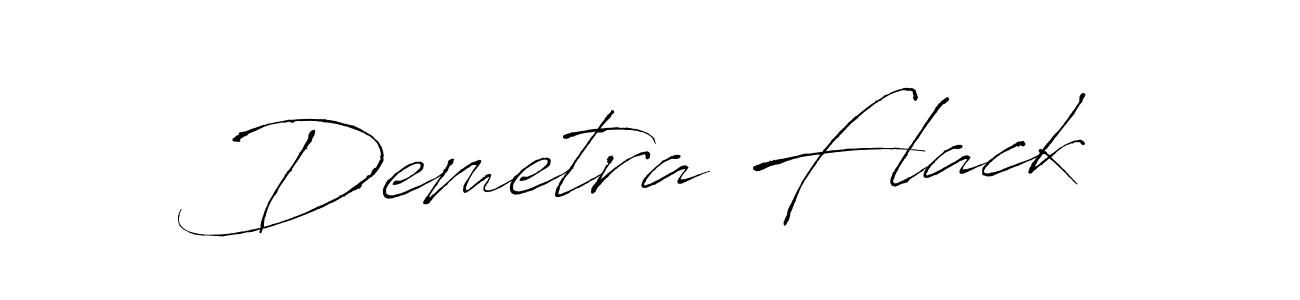 Similarly Antro_Vectra is the best handwritten signature design. Signature creator online .You can use it as an online autograph creator for name Demetra Flack. Demetra Flack signature style 6 images and pictures png