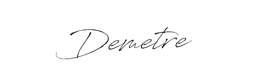 How to make Demetre✨ signature? Antro_Vectra is a professional autograph style. Create handwritten signature for Demetre✨ name. Demetre✨ signature style 6 images and pictures png