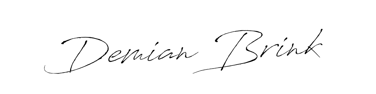 Once you've used our free online signature maker to create your best signature Antro_Vectra style, it's time to enjoy all of the benefits that Demian Brink name signing documents. Demian Brink signature style 6 images and pictures png