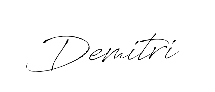 Create a beautiful signature design for name Demitri. With this signature (Antro_Vectra) fonts, you can make a handwritten signature for free. Demitri signature style 6 images and pictures png