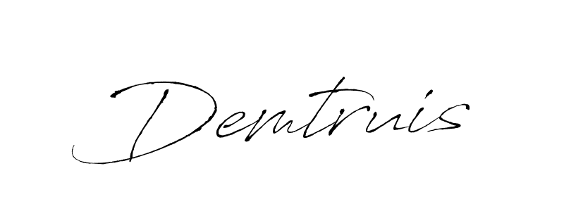 Make a short Demtruis signature style. Manage your documents anywhere anytime using Antro_Vectra. Create and add eSignatures, submit forms, share and send files easily. Demtruis signature style 6 images and pictures png