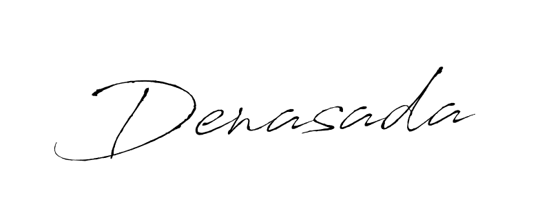 How to make Denasada name signature. Use Antro_Vectra style for creating short signs online. This is the latest handwritten sign. Denasada signature style 6 images and pictures png
