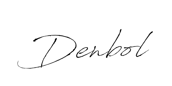 Create a beautiful signature design for name Denbol. With this signature (Antro_Vectra) fonts, you can make a handwritten signature for free. Denbol signature style 6 images and pictures png