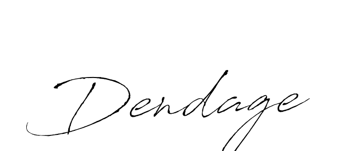 Design your own signature with our free online signature maker. With this signature software, you can create a handwritten (Antro_Vectra) signature for name Dendage. Dendage signature style 6 images and pictures png