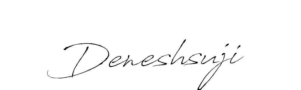 It looks lik you need a new signature style for name Deneshsuji. Design unique handwritten (Antro_Vectra) signature with our free signature maker in just a few clicks. Deneshsuji signature style 6 images and pictures png